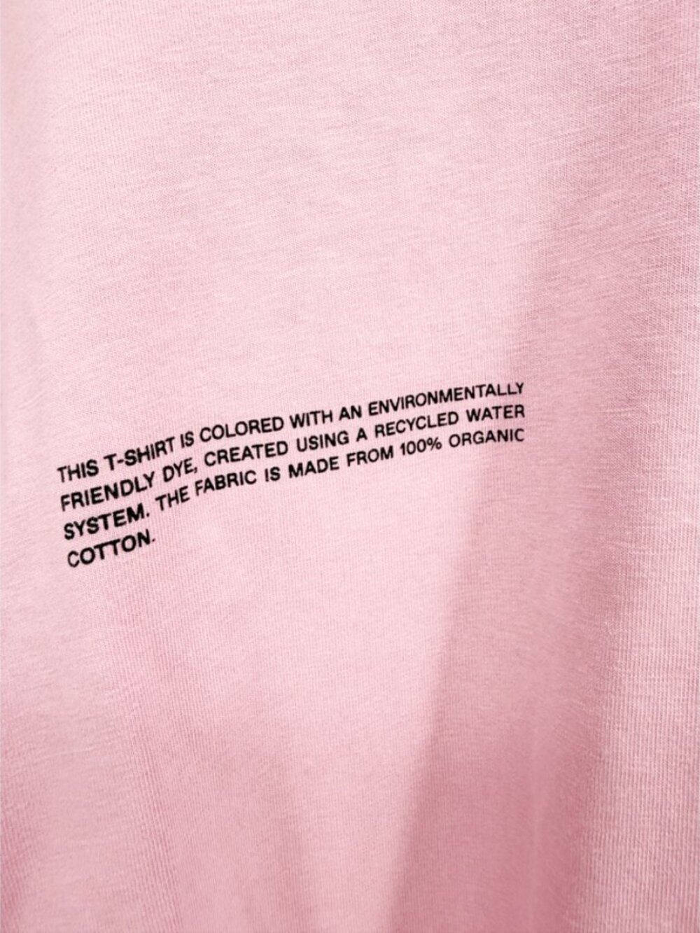 Pangaia Crew Neck Short Sleeve Crop Top Pink S - Picture 5 of 8